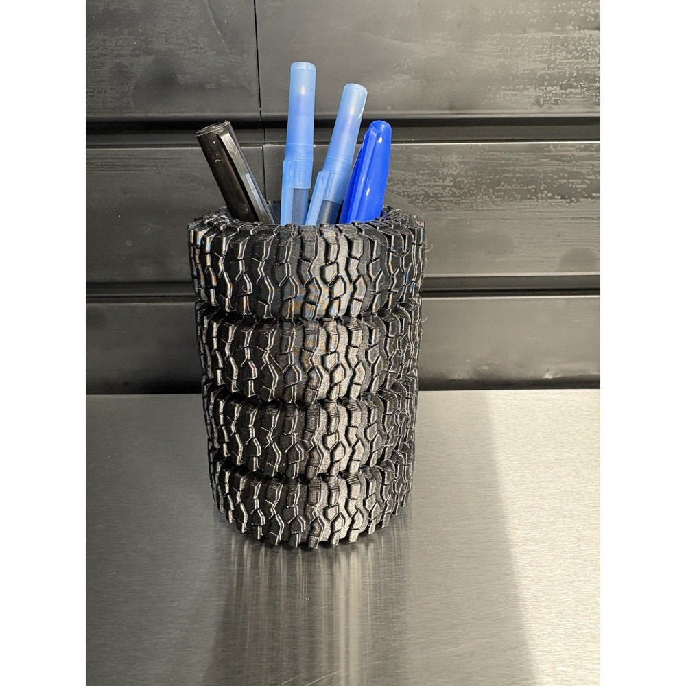Tire Pen Pencil Holder – Perfect for Mechanics, Car Enthusiasts & Professionals